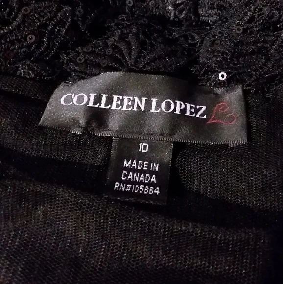 Collen Lopez Rose Lace & Sequin Jacket - Picture 7 of 7